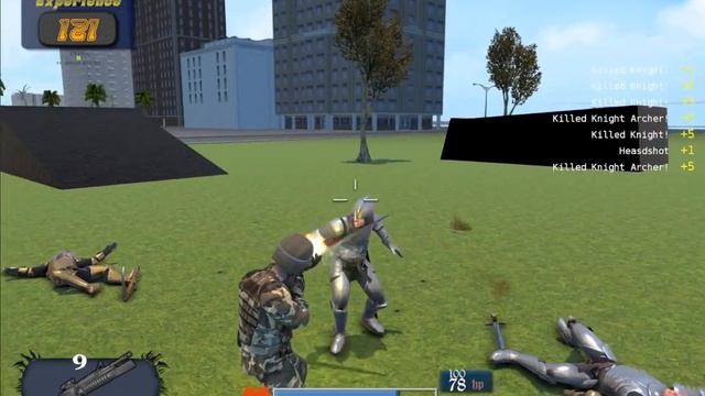 Soldier Vs. Knights: (Sandbox Showdown) смотреть онлайн