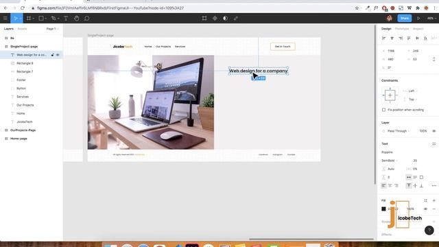 Figma Tutorial | WebSite Design | Episode 5 смотреть онлайн