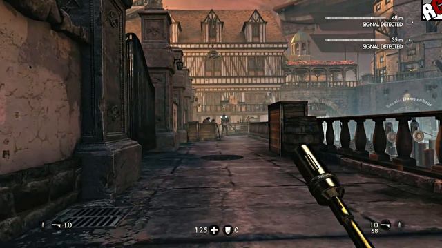 Wolfenstein The Old Blood How to switch to GOLDEN GUNS - Goldene Pistole Easter Egg смотреть онлайн