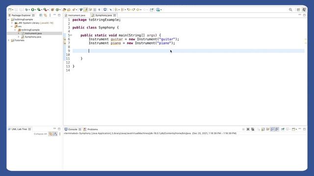 Java toString Method Tutorial смотреть онлайн