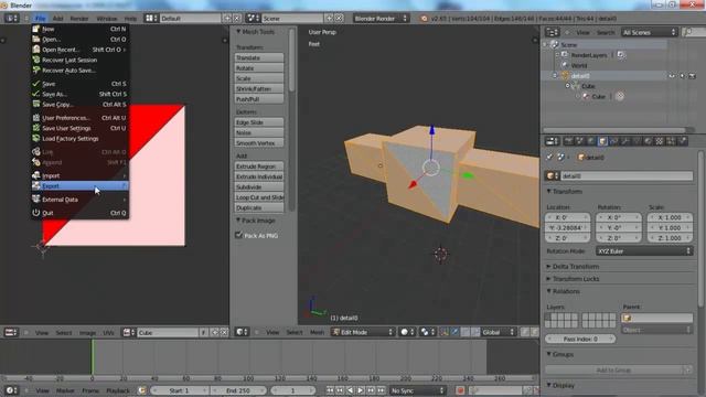 Sketchup + Blender + PCS - Importing / Exporting and Texturing смотреть онлайн