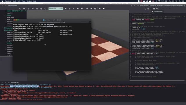 How to use Python3 for Webots on Mac? // Webots Q&A смотреть онлайн