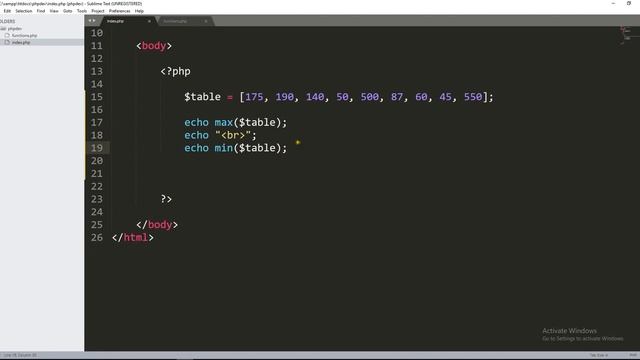 Lecture 25 - Array Functions смотреть онлайн