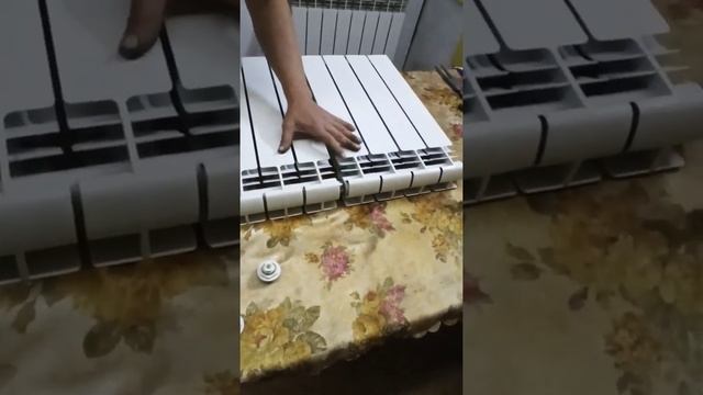 как собрать радиатор отопления. смотреть онлайн