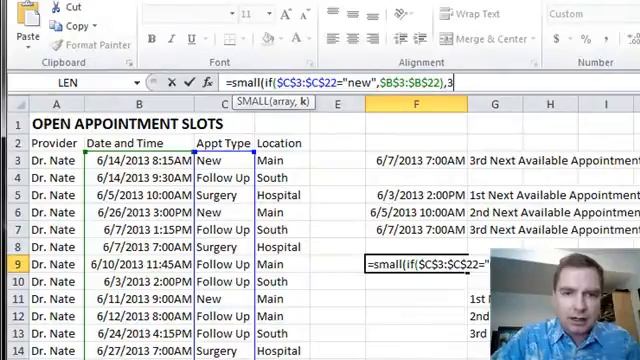 Excel Video 360 Using Arrays with SMALL, Part 1 смотреть онлайн