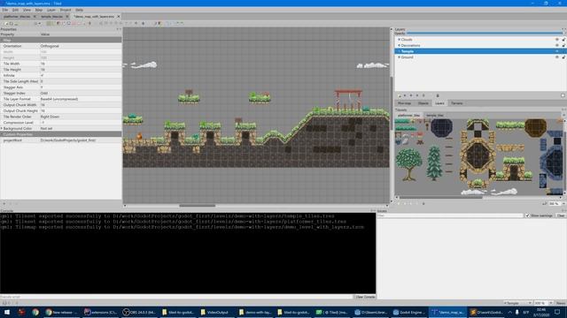 How to export from Tiled To Godot 3.2 смотреть онлайн