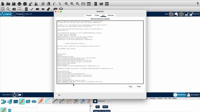 SNMP Configuration v1,v2,v3 on CISCO Packet Tracer v8.2 смотреть онлайн