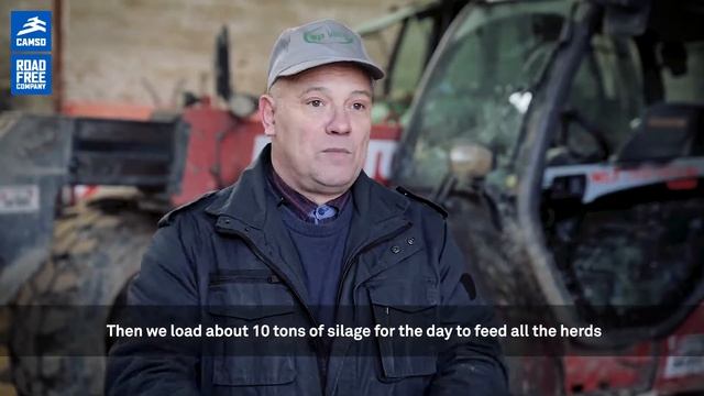 Универсальные шины Camso MPT 753 для телескопического погрузчика на ферме смотреть онлайн