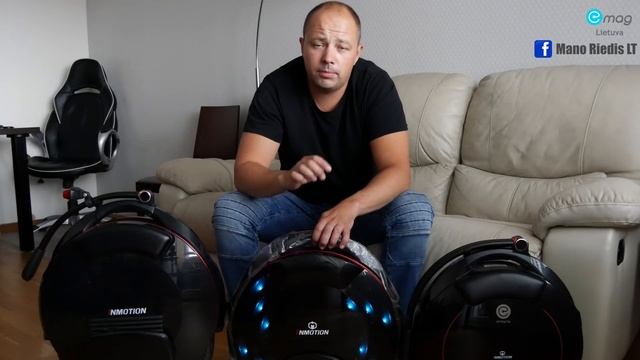 INMOTION V5F, V8, V10F - обзор 3х моноколес, сравнение - Обзор смотреть онлайн