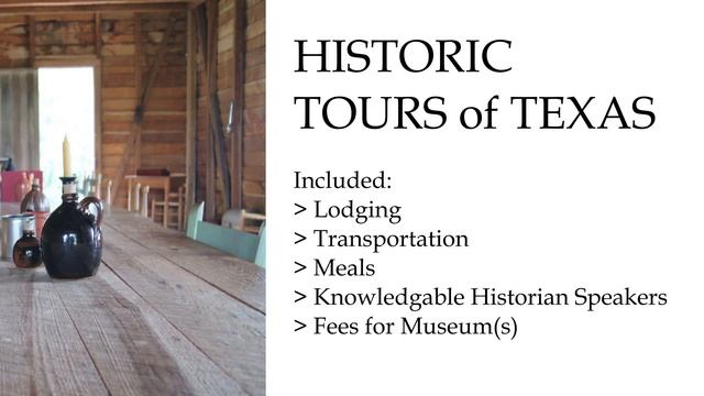 Historic Tours Of Texas - About Us смотреть онлайн
