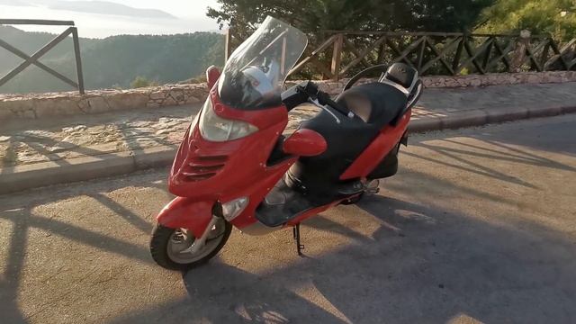 Треш обзор скутера Kymco, обзор мопед Кимко Kymco 18+