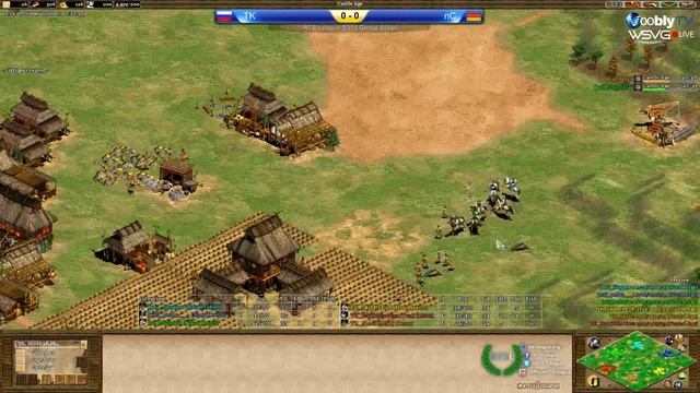 TK vs. nC, Game 1 - Age of Empires II: The Conquerors Clan League, Season 37 - PO Seeding Decider смотреть онлайн
