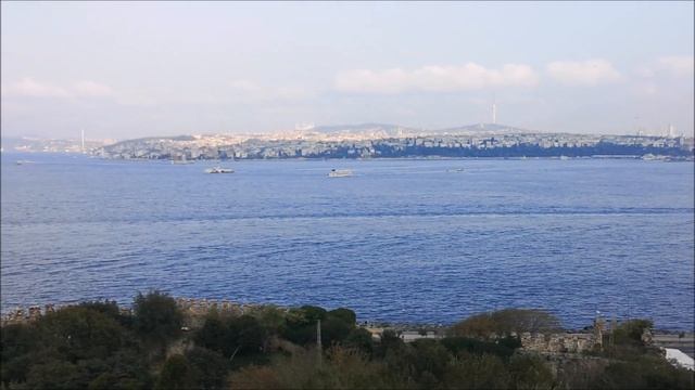 Пролив Босфора. Дворец Топкапы. смотреть онлайн