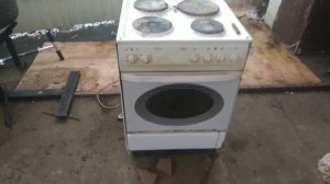 Кoптилка из электро печи.