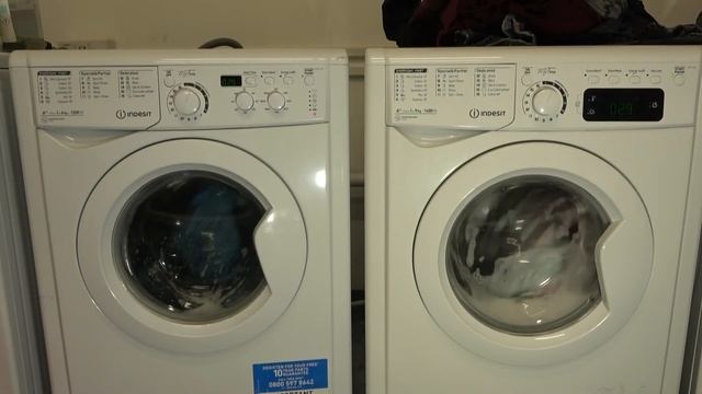 Wash Race No.410 - Indesit My Time Vs Indesit Mytime / Cotton 59' Minute Wash