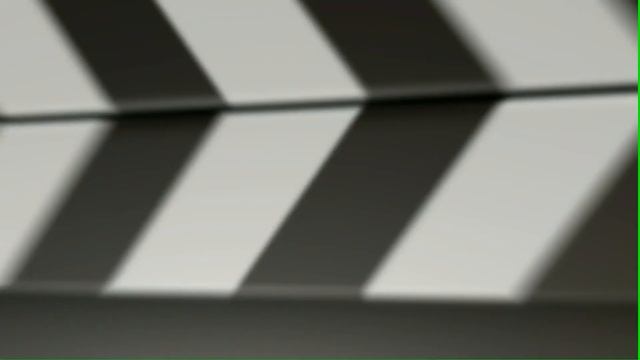 Футажи для видеомонтажа на зелёном фоне переход кино хлопушка Movie Firecracker Green Screen смотреть онлайн