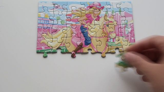 BARBIE Puzzle Games Jigsaw Rompecabezas Puzzles Barbie Girl 49 Piece Puzzle Kids Learning Toys смотреть онлайн