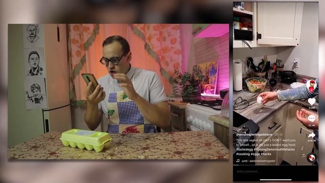 Я снова ГОТОВЛЮ при при помощи ЛАЙХФАКОВ! Проверка самых странных способов приготовления еды! смотреть онлайн
