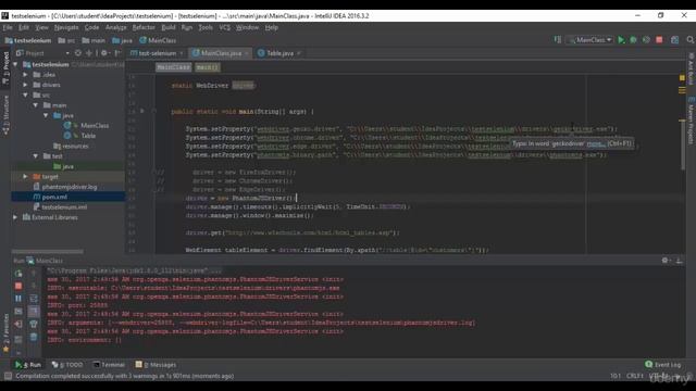 Урок 62 / для начинающих / Selenium WebDriver + Java смотреть онлайн
