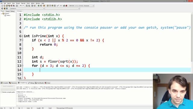 30-second algorithm to check if a number is prime смотреть онлайн