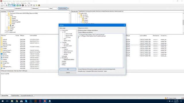 How to Edit or Open any CSS/JS/PHP files via FileZilla with your desire Code Editor смотреть онлайн