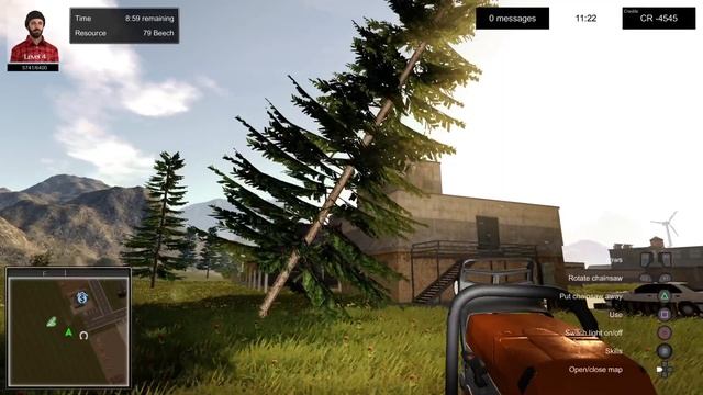 Forestry 2017 - The Simulation - Gameplay PS4 смотреть онлайн