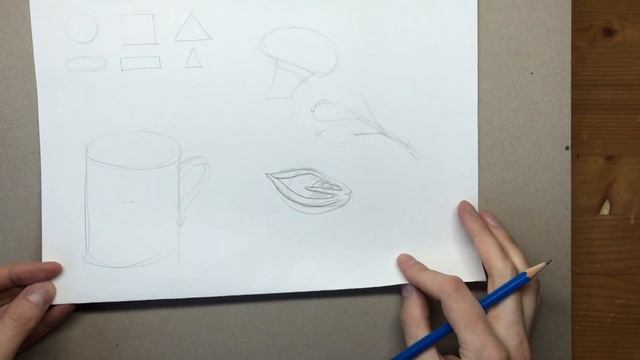 How to start a sketch with different drawing methods Sketching Fundamentals lesson смотреть онлайн