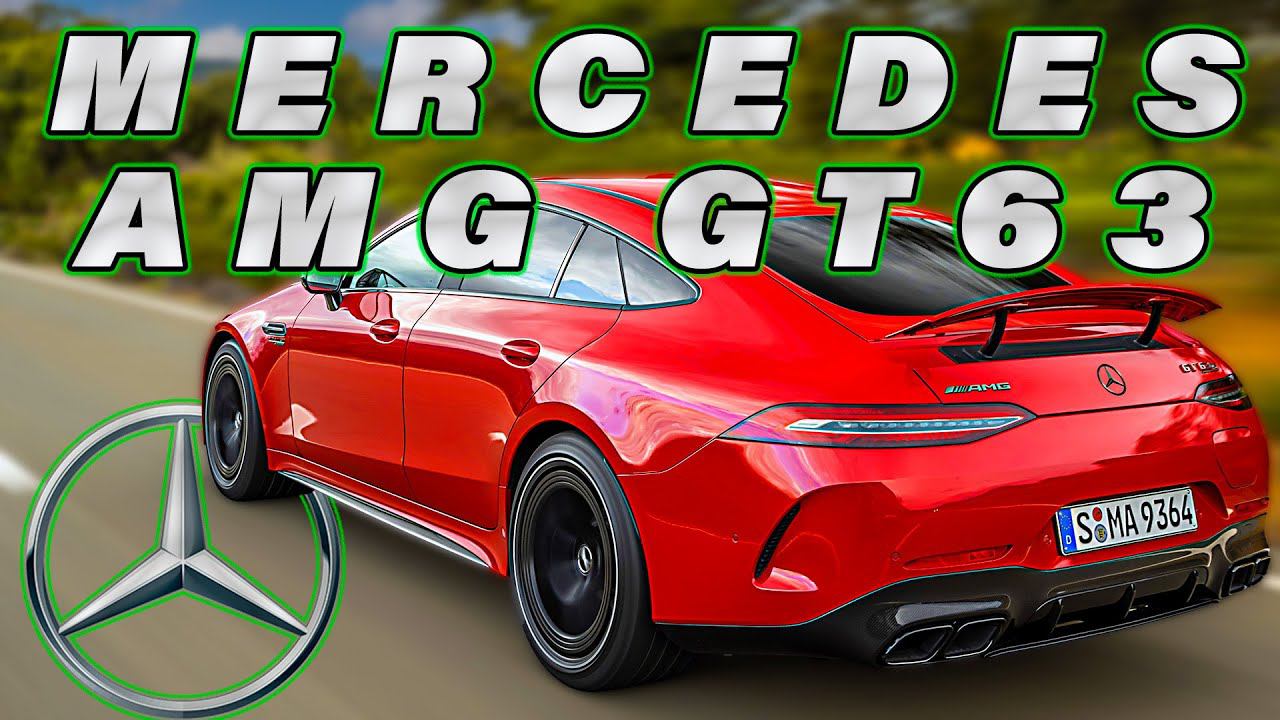 2023 Mercedes AMG GT 63 S E PERFORMANCE - Сцены вождения по треку!! смотреть онлайн