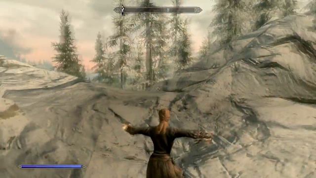 TESV: Skyrim - "Master Destruction Spells" *Demonstration* смотреть онлайн