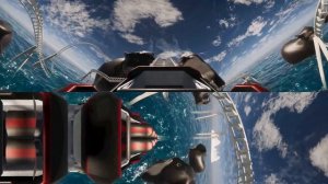 VR 360 Maxwell The Cat Roller Coaster!
