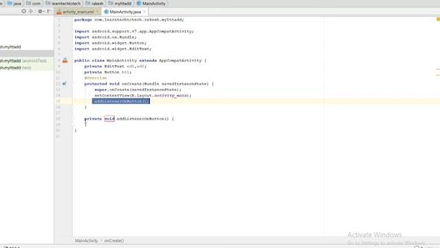 Android Studio Tutorial #3: Android App for addition of two numbers смотреть онлайн
