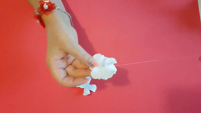Come fare un fiore in Gomma Eva. Цветы из фоамирана Ева! смотреть онлайн