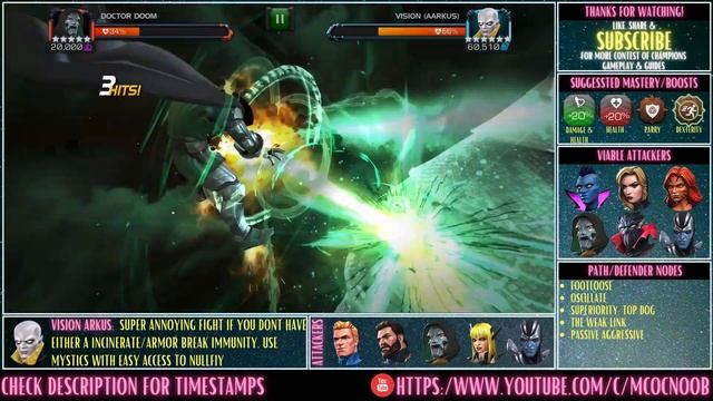 MCOC: Act 7.2.2 - Footloose, Oscillate & The Weak Link - (Book 2, Act 1.2) - Tips/Guides -No Revive смотреть онлайн