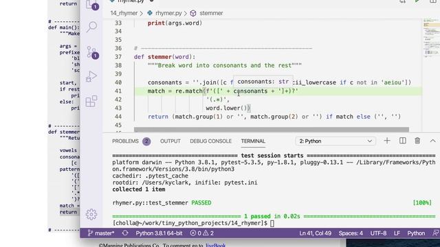 Tiny Python Projects: Ch 14 Pt 6 (Solution Pt 1) смотреть онлайн