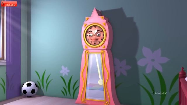 Hickory Dickory Dock Nursery Rhymes for Children смотреть онлайн