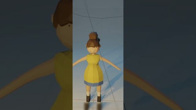 Original Character Made in Blender Low Poly 3D Character Fully Rigged смотреть онлайн