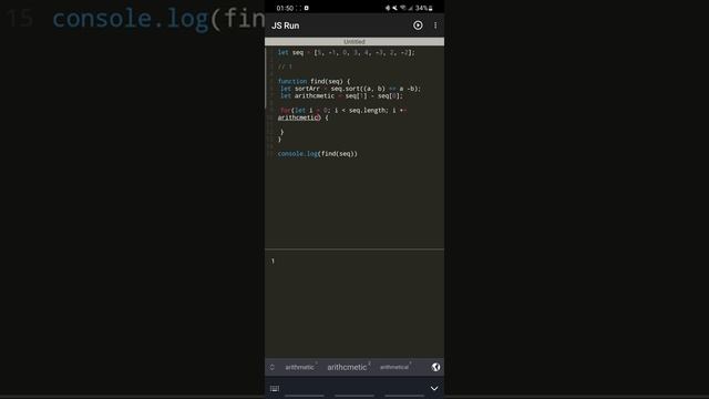 Решаем задачу 5kyu с codewars на телефоне. (Javascript) смотреть онлайн