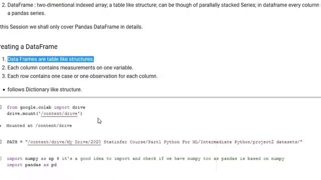 Video 1/9 – Pandas Introduction( from the Session 2/5 – Data Manipulations) смотреть онлайн