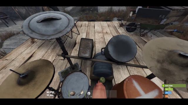 Imagine Dragons "Radioactive" played in Rust смотреть онлайн