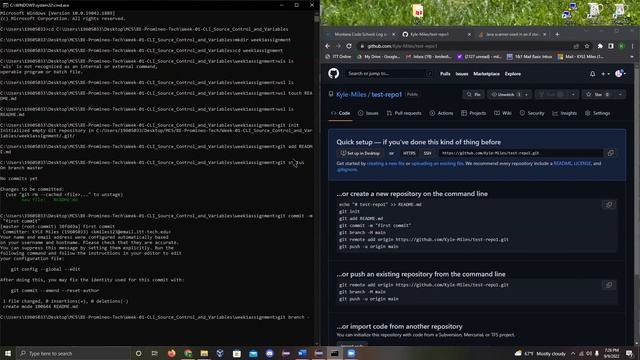 Week 1 Git and GitHub Assignment смотреть онлайн