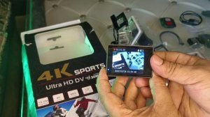 4K Sports Ultra HD DV With wifi | Unboxing | Action camera battery door removal | action camera 4k