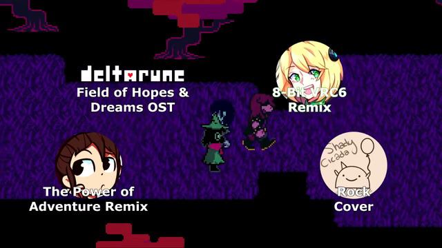 Deltarune: Field of Hopes and Dreams (Quintuple Mashup) смотреть онлайн