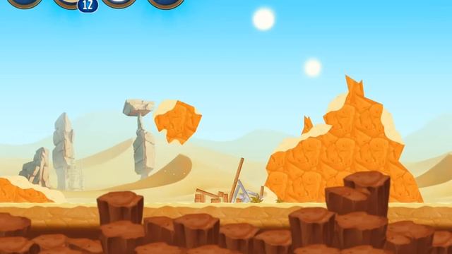 Angry Birds Star Wars 2 B2-6 Escape to Tatooine 3 Star смотреть онлайн