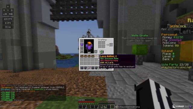 BRAND NEW MINECRAFT SKYBLOCK SERVER! 1.18.2 Java + Bedrock Edition | Minecraft Skyblock | Historica смотреть онлайн