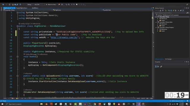 FREE Online Unity 3D Leaderboards (In 60 Seconds!!!) смотреть онлайн