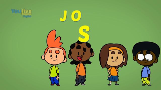 Learn English for Kids: What's your name? How do you spell your name? смотреть онлайн