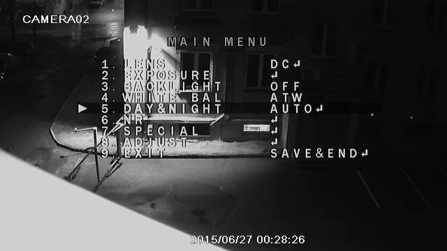 Видеокамера Partizan COD-631H HD v 3.0, Ночная съемка, центр города. смотреть онлайн