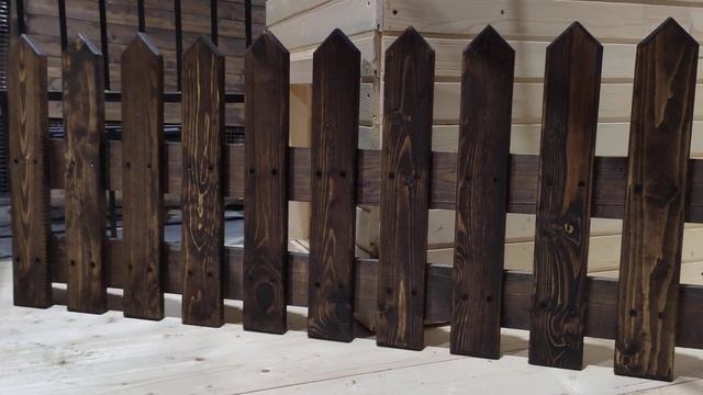 декоративный забор из дерева смотреть онлайн