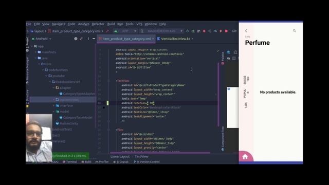 Vertical TextView | Mobile app design tutorial | Beginner's guide | Part 2 смотреть онлайн