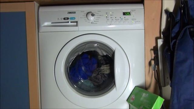 Zanussi Aquafall ZWHB7160 Washing Machine : Cotton Standard eco 40'c (Full cycle) смотреть онлайн